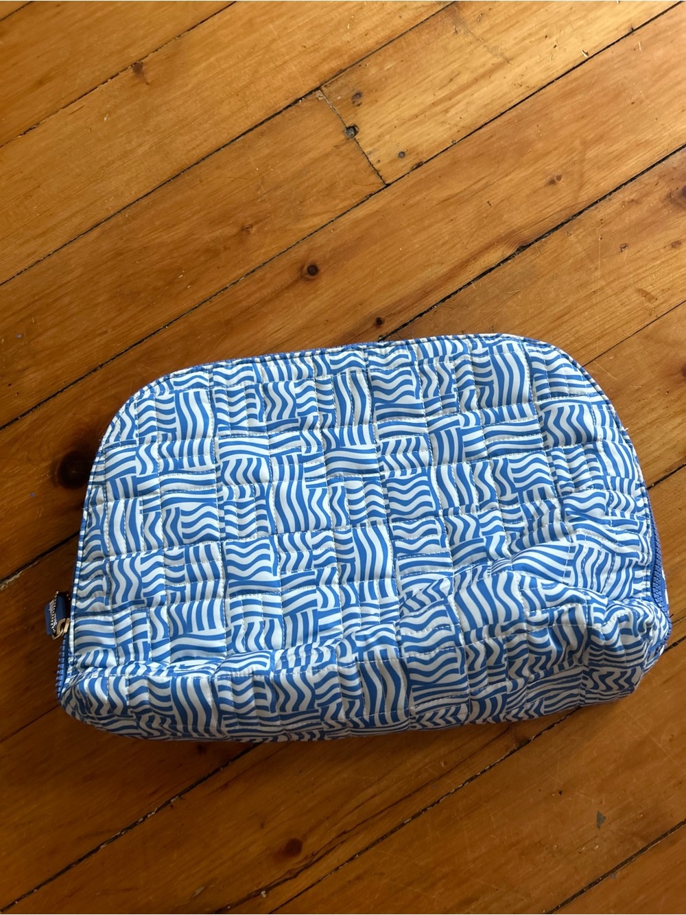 ☀️3/$25 Sonia Kashuk Loaf Travel Makeup Bag in Blue Wave